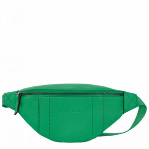 Longchamp 3D S Belt bag - Leather Green | QFEN98325