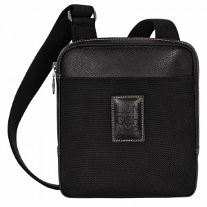 Longchamp Boxford XS Crossbody bag - Recycled canvas Black | PFRY53702