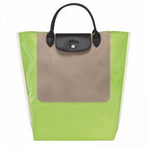 Longchamp Cabas M Tote bag - Canvas Green Light | BADT95243