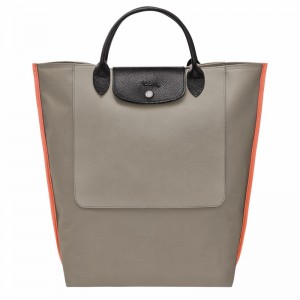 Longchamp Cabas M Tote bag - Canvas Grey | ZTPM48376