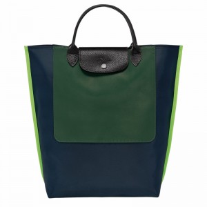 Longchamp Cabas M Tote bag - Canvas Navy | NFDO50382