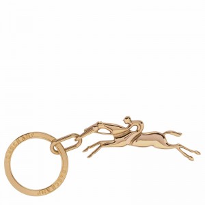 Longchamp Cavalier Key-rings - Metal Gold | FBGO98276