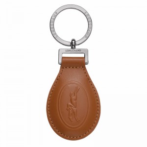 Longchamp Le FOULONNÉ Key-rings - Leather Caramel | WJIE06197