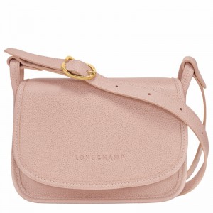 Longchamp Le FOULONNÉ S Crossbody bag - Leather Beige | ETBF03627