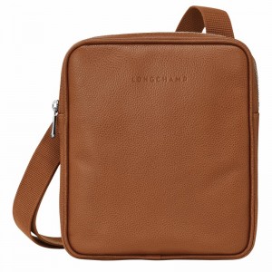 Longchamp Le FOULONNÉ XS Crossbody bag - Leather Caramel | LIVM75268