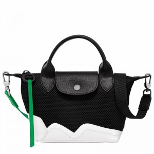 Longchamp Le Pliage Collection XS Handbag - Canvas Black | AQDE16402