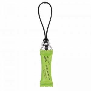 Longchamp Le Pliage Energy Key ring - Leather Green Light | QLCP95602