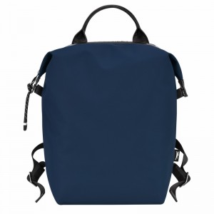 Longchamp Le Pliage Energy L Backpack - Recycled canvas Navy | CUNO95674