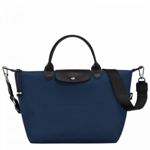 Longchamp Le Pliage Energy L Handbag - Recycled canvas Navy | DTBA74102