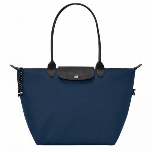 Longchamp Le Pliage Energy L Tote bag - Recycled canvas Navy | QCZR36507