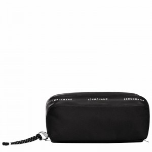 Longchamp Le Pliage Energy Pouch - Canvas Black | ONIB96385