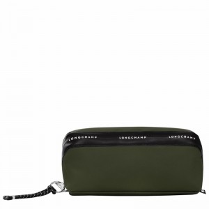 Longchamp Le Pliage Energy Pouch - Canvas Khaki | HZUW14259