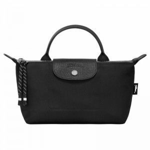 Longchamp Le Pliage Energy Pouch - Recycled canvas Black | BESD41085