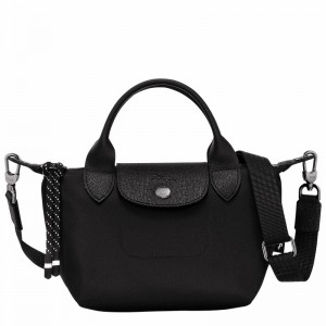 Longchamp Le Pliage Energy XS Handbag - Recycled canvas Black | ONTU09861