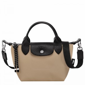 Longchamp Le Pliage Energy XS Handbag - Recycled canvas Grey | DQYW31846