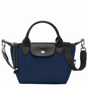 Longchamp Le Pliage Energy XS Handbag - Recycled canvas Navy | FHNG30127