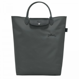 Longchamp Le Pliage Green M Tote bag - Canvas Deep Grey | EZOA04571