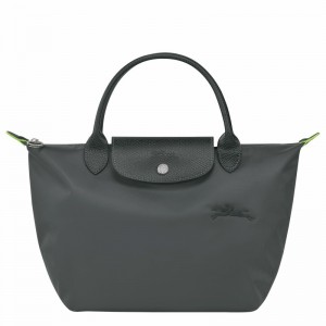 Longchamp Le Pliage Green S Handbag - Recycled canvas Deep Grey | QUPY15897