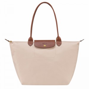 Longchamp Le Pliage Original L Tote bag - Recycled canvas White | SHGL26140