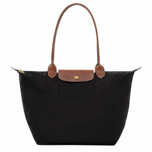 Longchamp Le Pliage Original L Tote bag - Recycled canvas Black | FSZJ42903