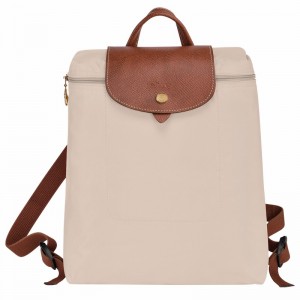 Longchamp Le Pliage Original M Backpack - Recycled canvas White | ZNEF90462