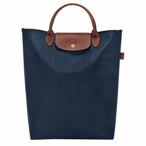 Longchamp Le Pliage Original M Tote bag - Canvas Navy | UNAD48961