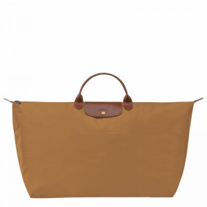 Longchamp Le Pliage Original M Travel bag - Recycled canvas Khaki | JURY17934