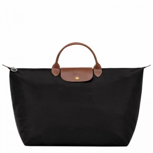 Longchamp Le Pliage Original S Travel bag - Recycled canvas Black | TSEX82307