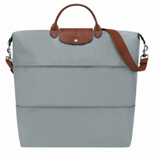 Longchamp Le Pliage Original Travel bag expandable - Recycled canvas Grey | QPJE40785