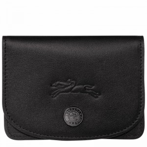 Longchamp Le Pliage Xtra Card holder - Leather Black | MXVG83291