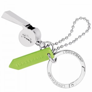 Longchamp Le Pliage Xtra Key ring - Metal Green Light | FEHV23019