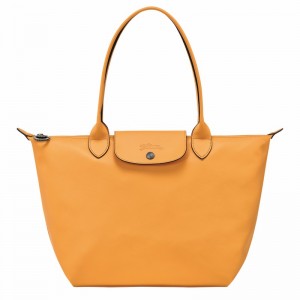 Longchamp Le Pliage Xtra M Tote bag - Leather Apricot | NSQB67352