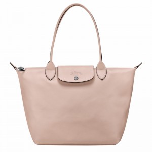 Longchamp Le Pliage Xtra M Tote bag - Leather Beige | TSWG26931