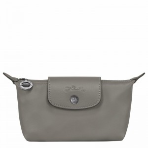 Longchamp Le Pliage Xtra Pouch - Leather Grey | XHWL41269