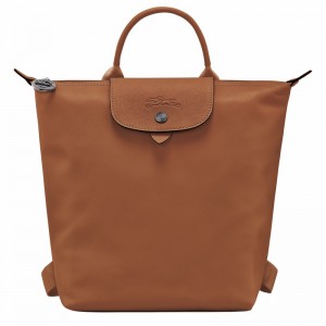 Longchamp Le Pliage Xtra S Backpack - Leather Brown | ZNQB09721