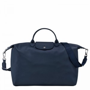 Longchamp Le Pliage Xtra S Travel bag - Leather Navy | LPEG85714