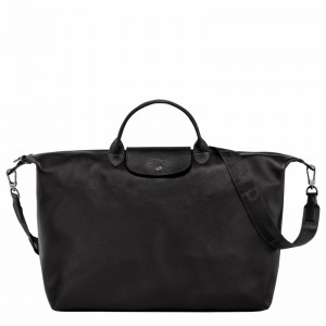 Longchamp Le Pliage Xtra S Travel bag - Leather Black | OKUA08132