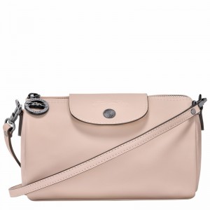 Longchamp Le Pliage Xtra XS Crossbody bag - Leather Beige | HMRN26751