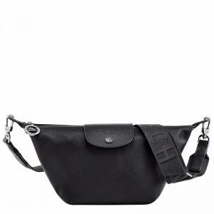 Longchamp Le Pliage Xtra XS Crossbody bag - Leather Black | ROYF71365