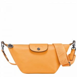 Longchamp Le Pliage Xtra XS Crossbody bag - Leather Apricot | VJPU43172