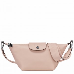 Longchamp Le Pliage Xtra XS Crossbody bag - Leather Beige | NLBC34875