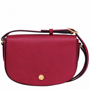 Longchamp ÉPURE S Crossbody bag - Leather Fuchsia | QDBV69214