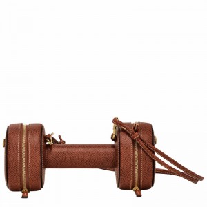 Longchamp ÉPURE S Crossbody bag - Leather Brown | PAFB91253