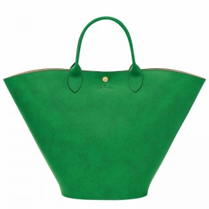 Longchamp ÉPURE XL Tote bag - Leather Green | RMHS90128