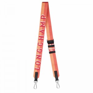 Longchamp Shadow Shoulder strap - Canvas Coral | HCRY30249