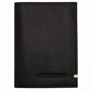 Longchamp sur Seine Wallet - Leather Black | CIHP69835