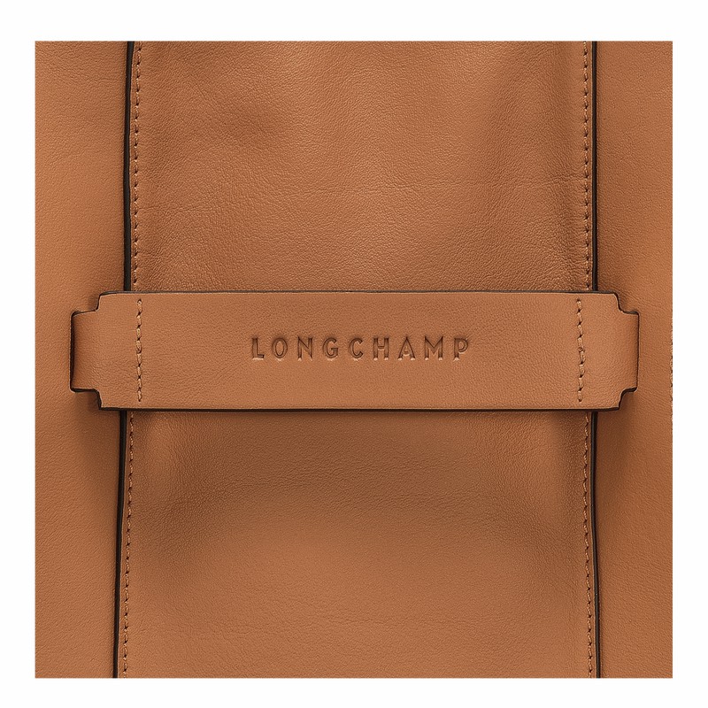 Longchamp 3D L Tote bag - Leather Beige | HOMF15324