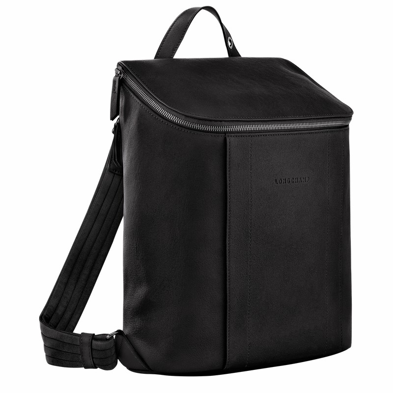 Longchamp 3D M Backpack - Leather Black | REFY53124