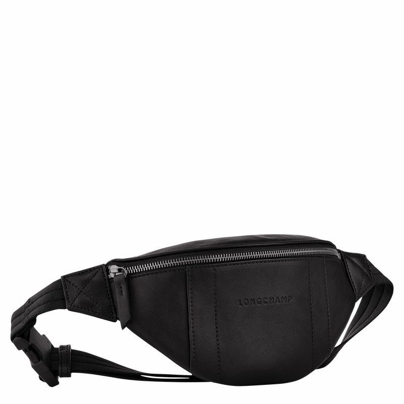 Longchamp 3D S Belt bag - Leather Black | IZEQ40381