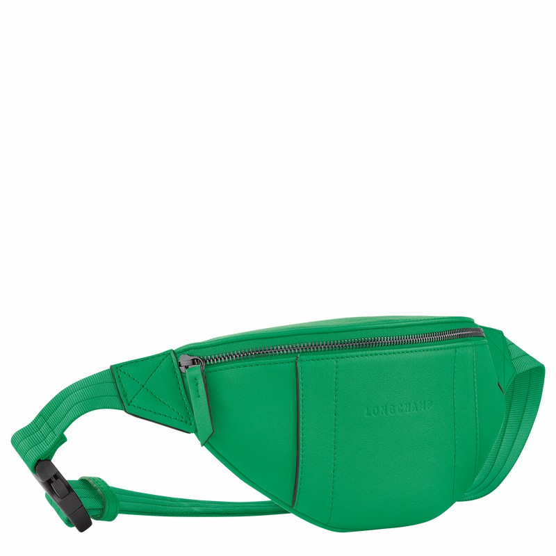 Longchamp 3D S Belt bag - Leather Green | JOXR79581